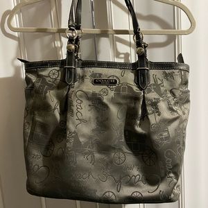 Vintage Coach Tote Bag